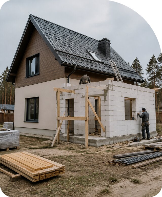 Пристройка ванной комнаты в Новокузнецке по цене от 462330 р. | РадиДОМА-Нвк